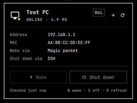 Single PC online