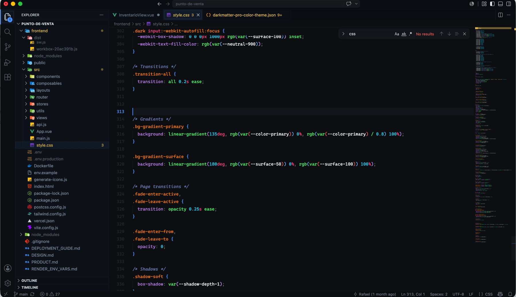 DarkMatter Pro workbench preview