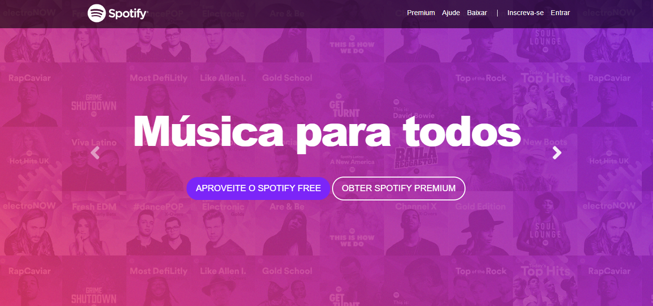 Spotify clone web