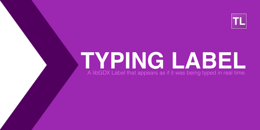 Typing Label Logo