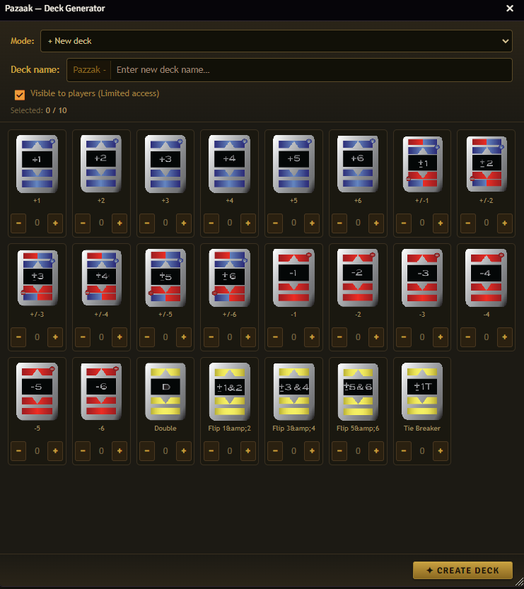 Deck Builder