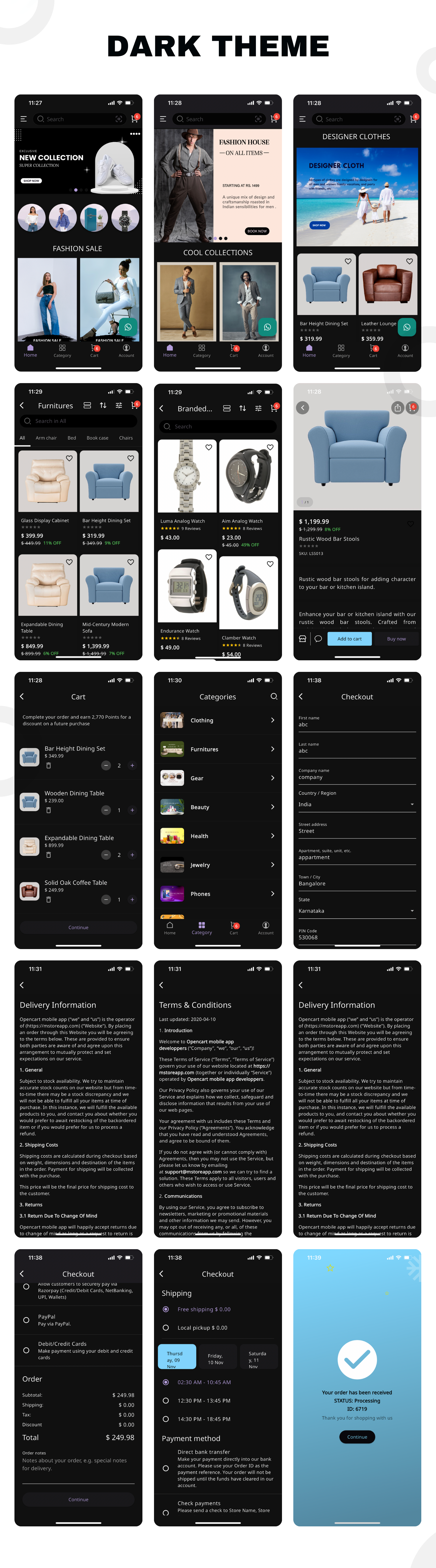 Quick Order flutter mobile app for woocommerce with multivendor features - 11