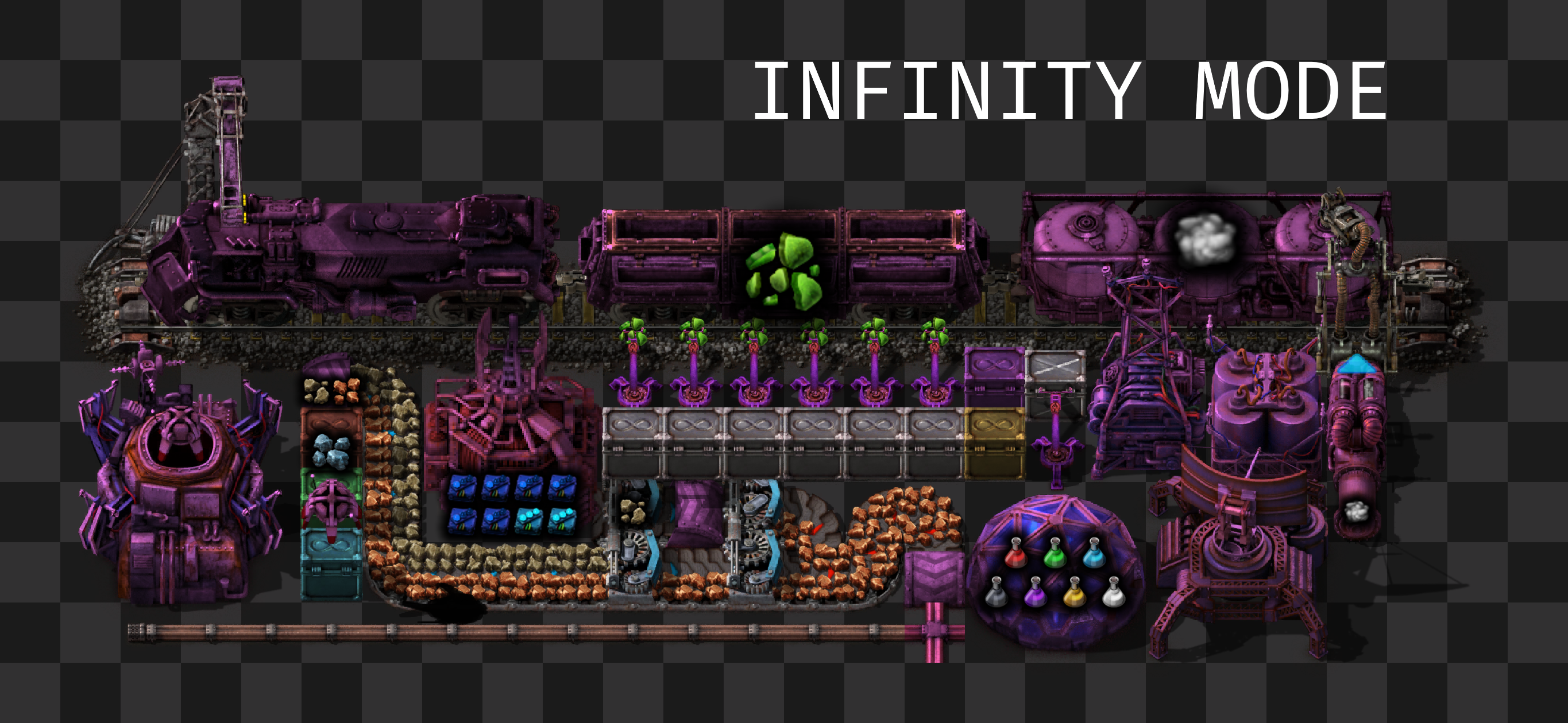 Infinity Mode - Factorio Mods