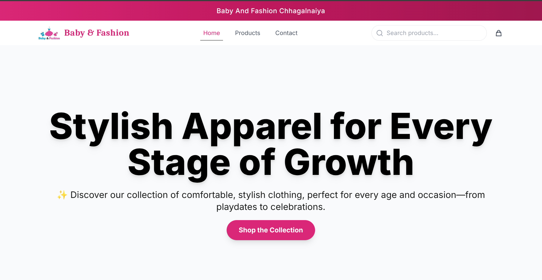 Django E-commerce Project Screenshot