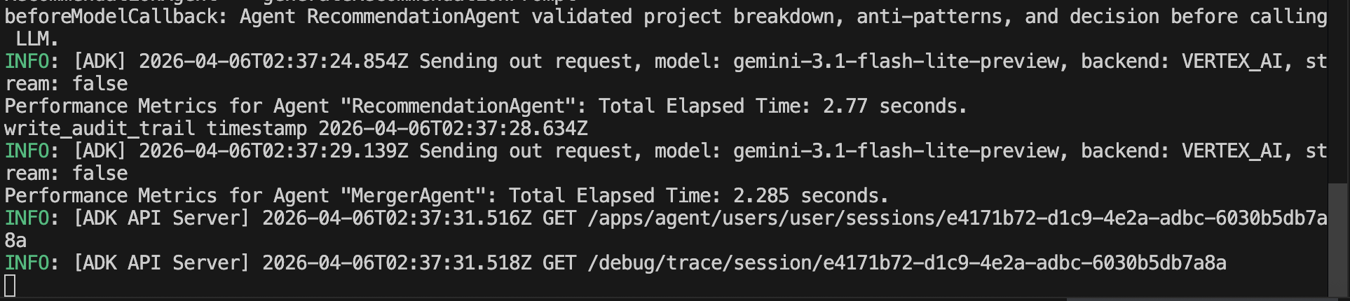 建議與合併 Agent
