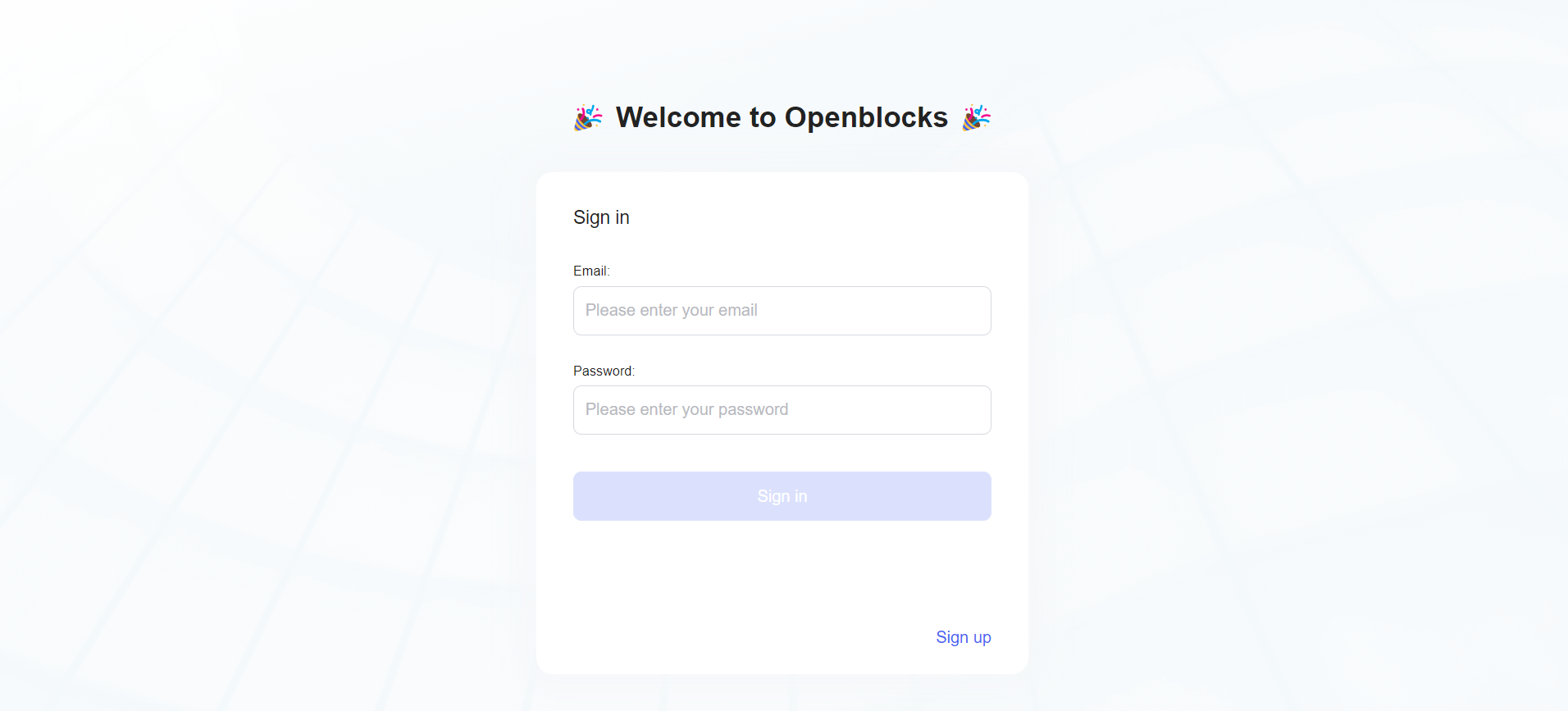 Login Page