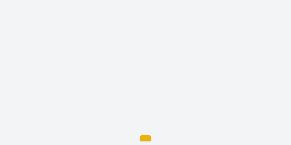 Registry warning toast — yellow element at bottom center