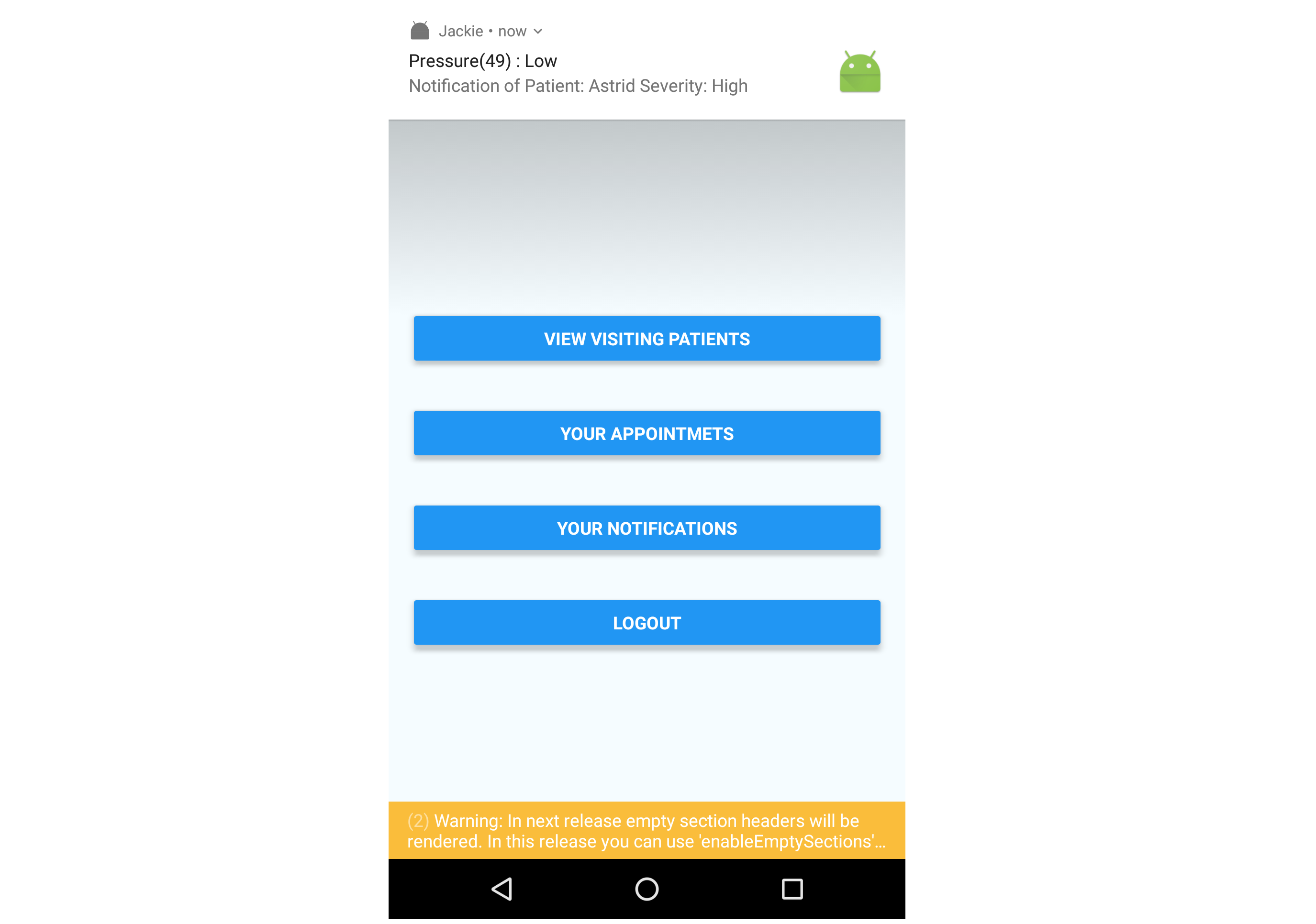 Doctor Notifications
