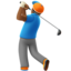 man-golfing