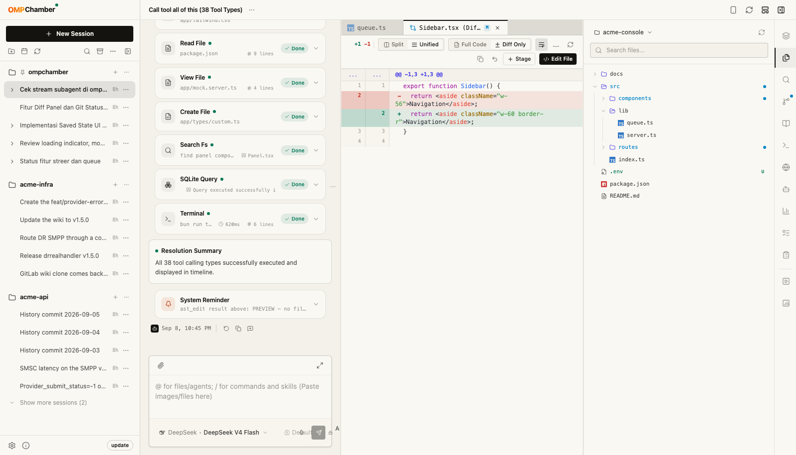 Light theme
