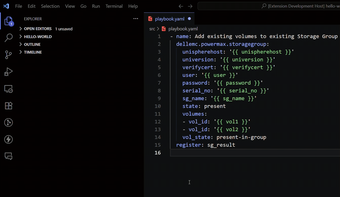 PowerMax Ansible Snippets - Demo2