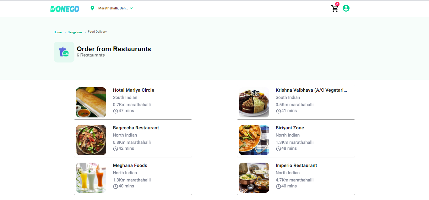 Restaurant-Page