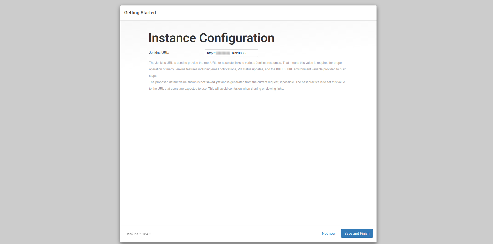 Instance Configuration