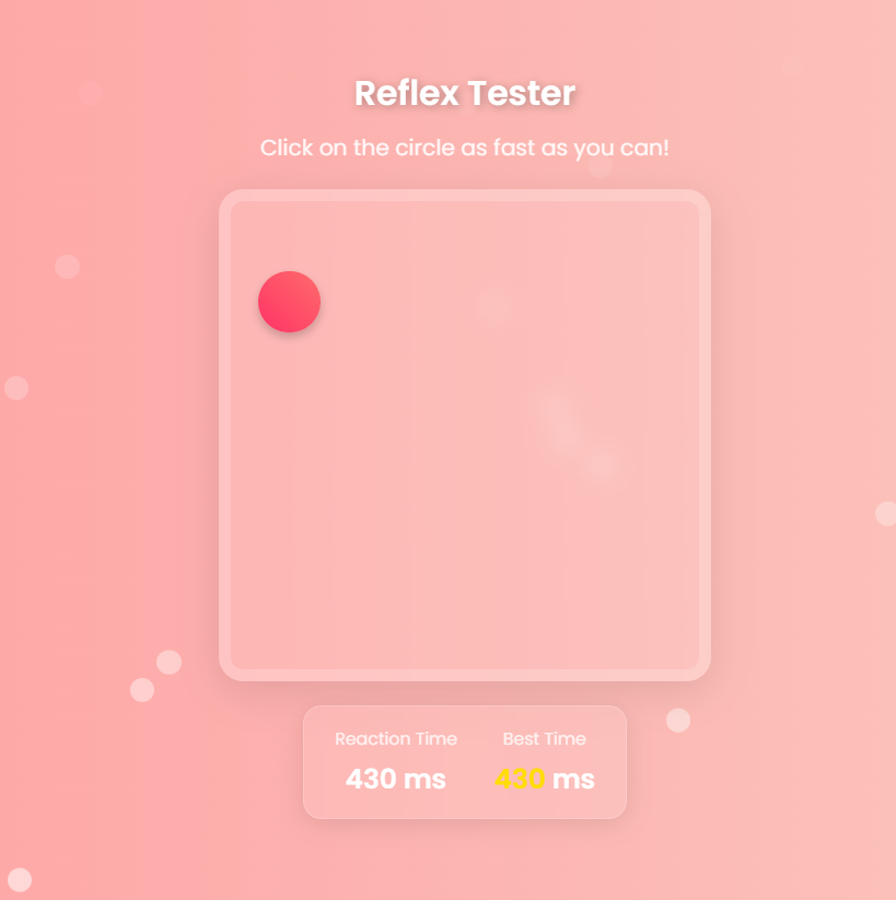 GitHub - rajnandiniini/Reflex-Tester-Game: Reflex Tester Game 🎯 Test ...