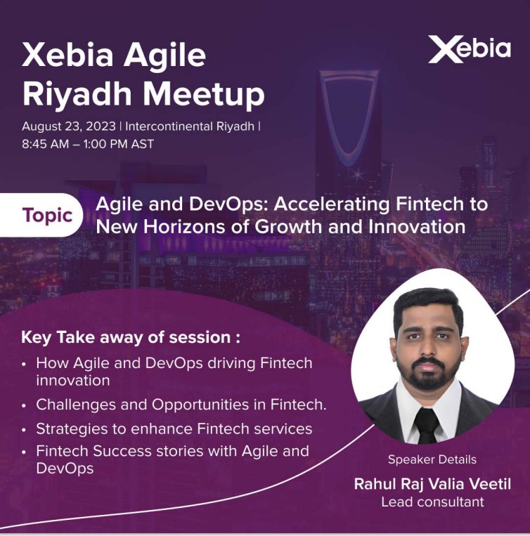 Xebia Agile Meetup Riyadh