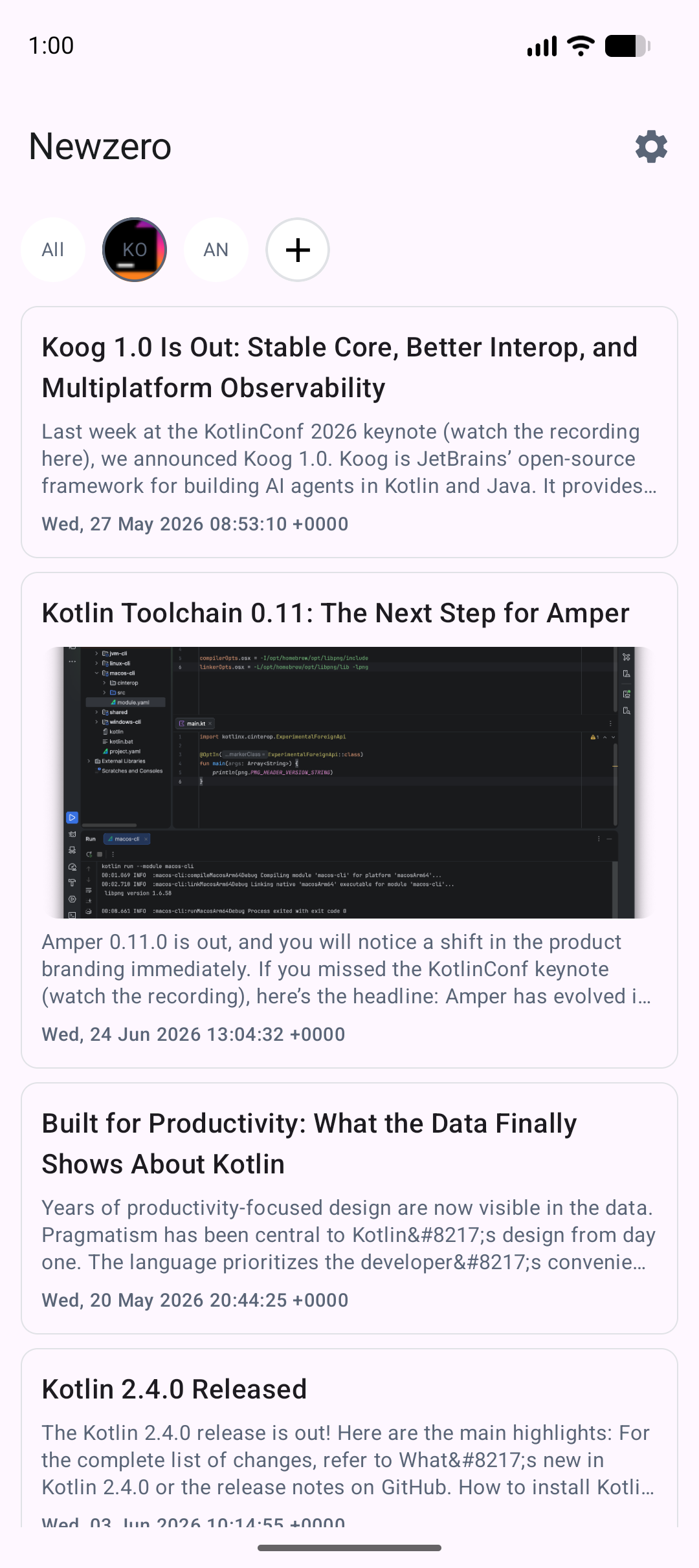 Android screenshot