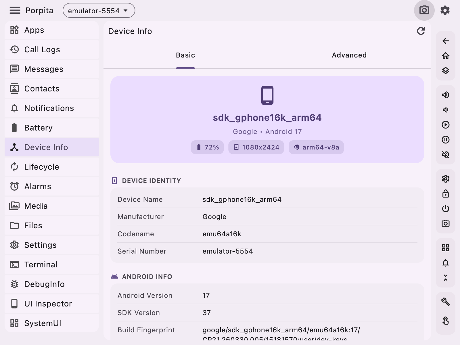 Porpita Screenshot Preview