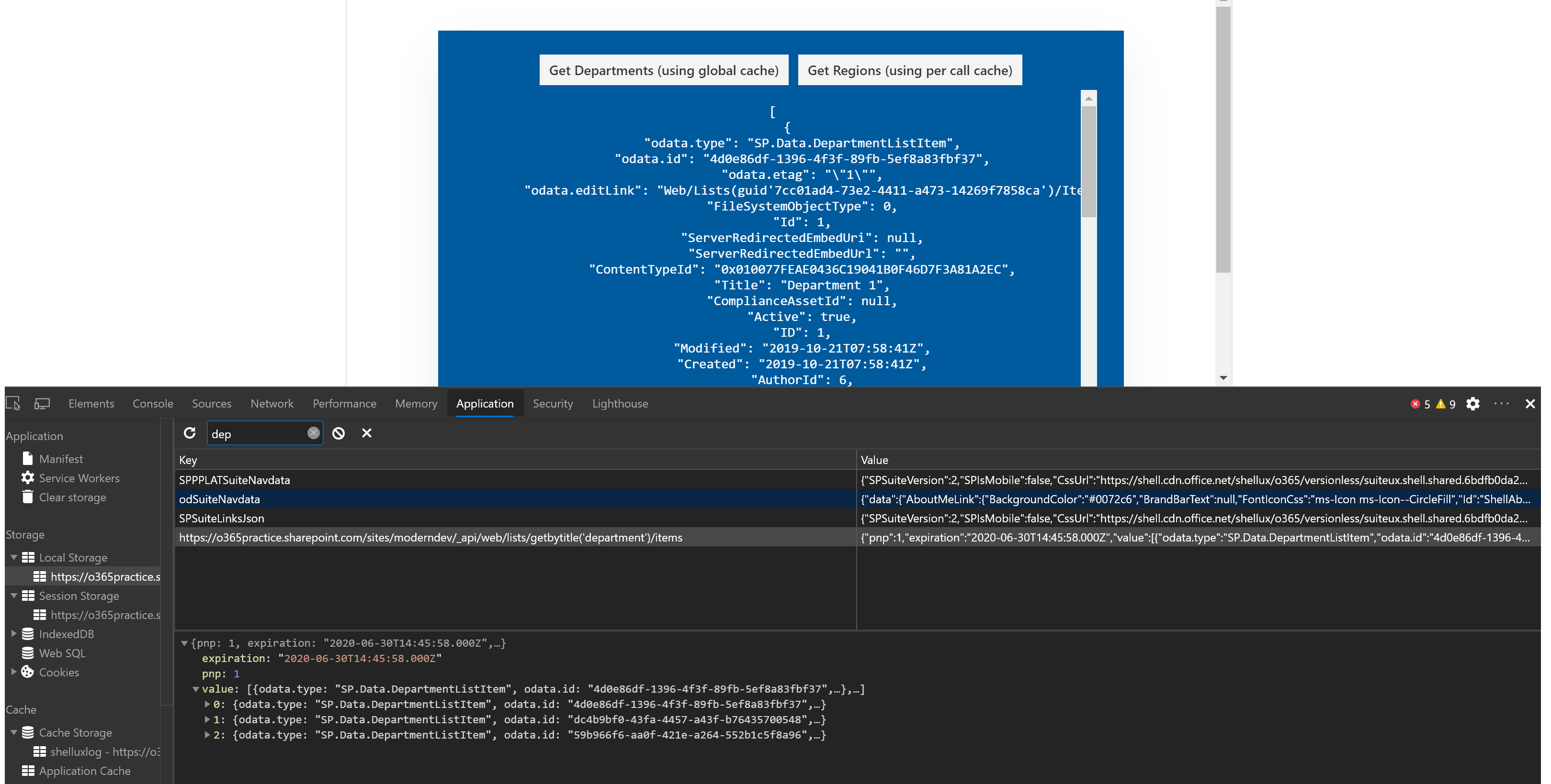 PnP Caching