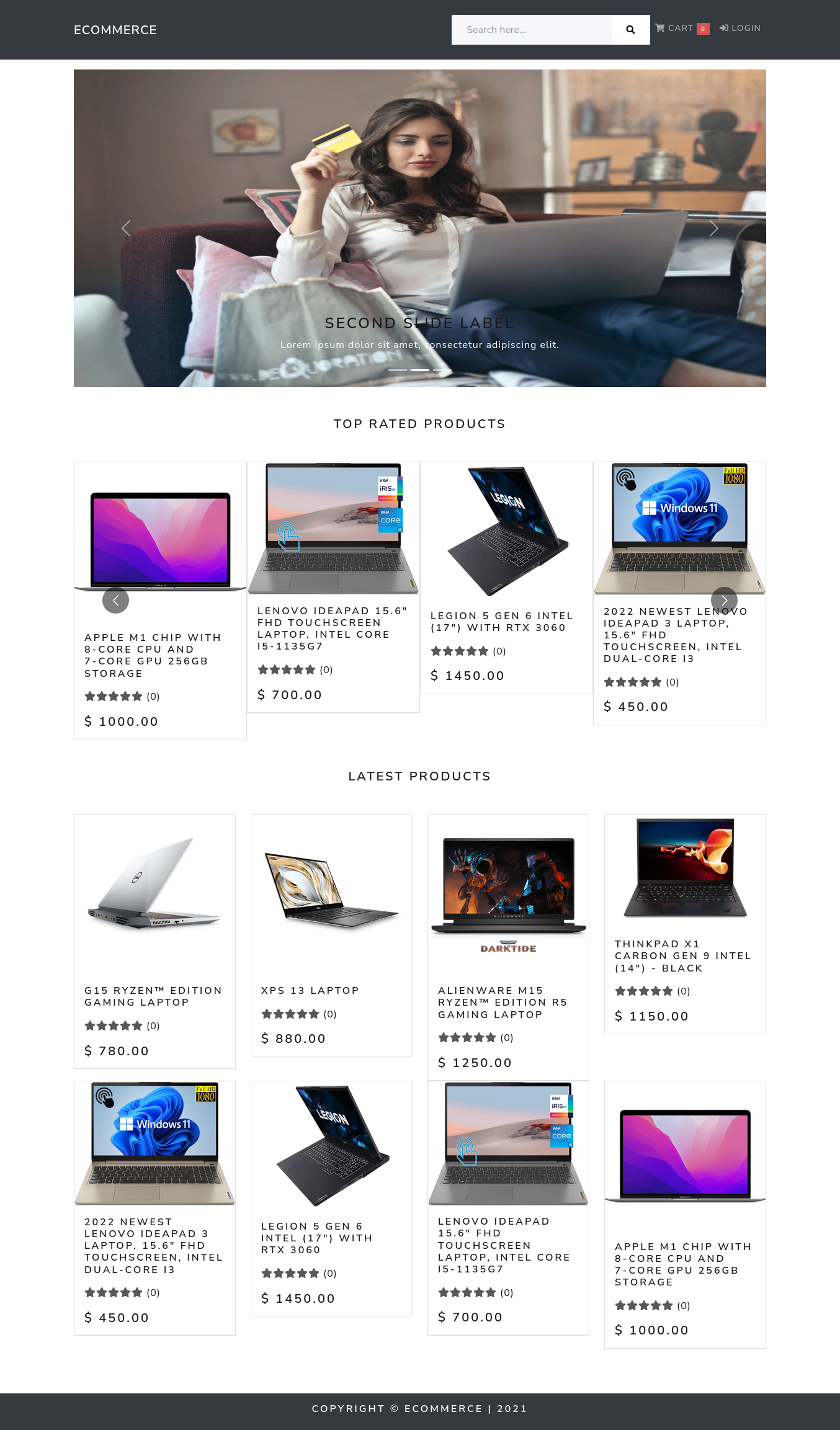 homepage