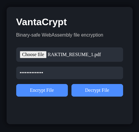 Web Demo