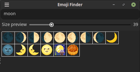 EmojiFinder Screen Shot