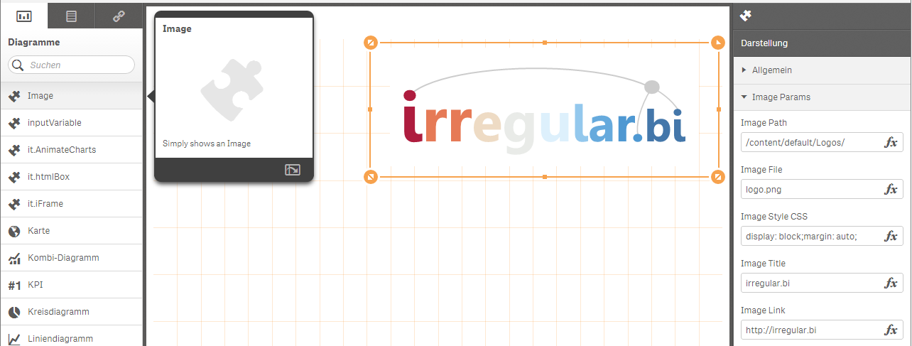 QlikSense Extension Image