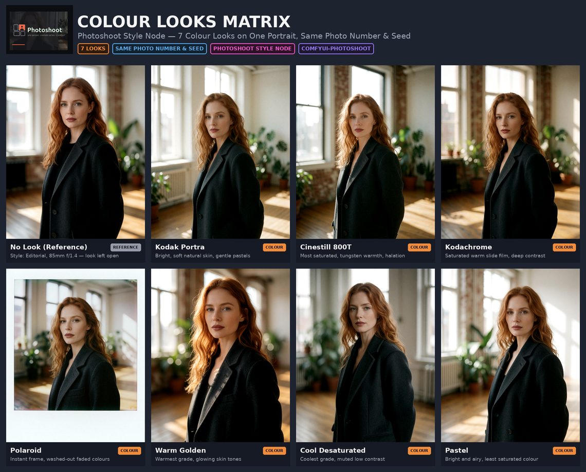 Photoshoot 7 Colour Looks