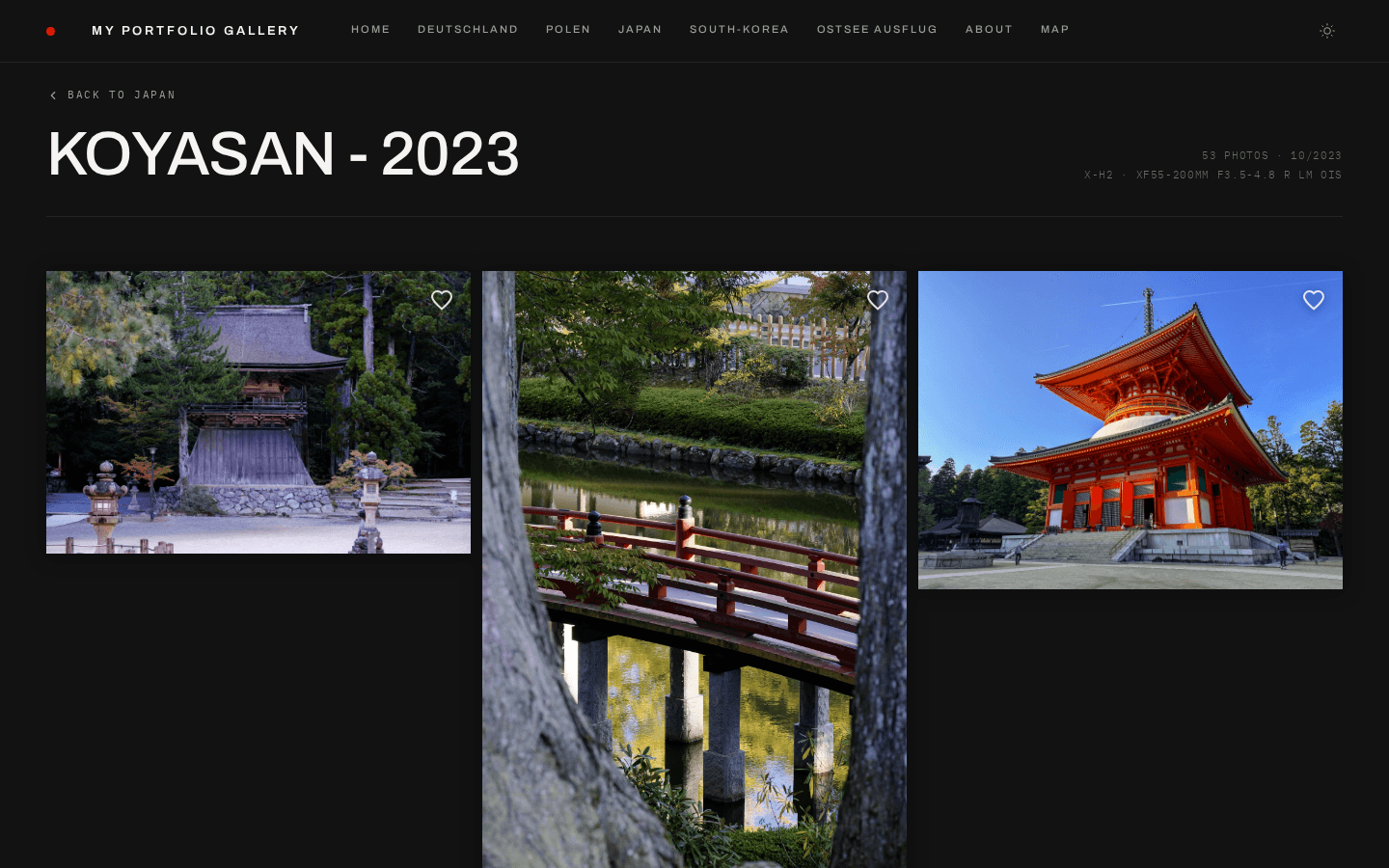 Showcase grid layout