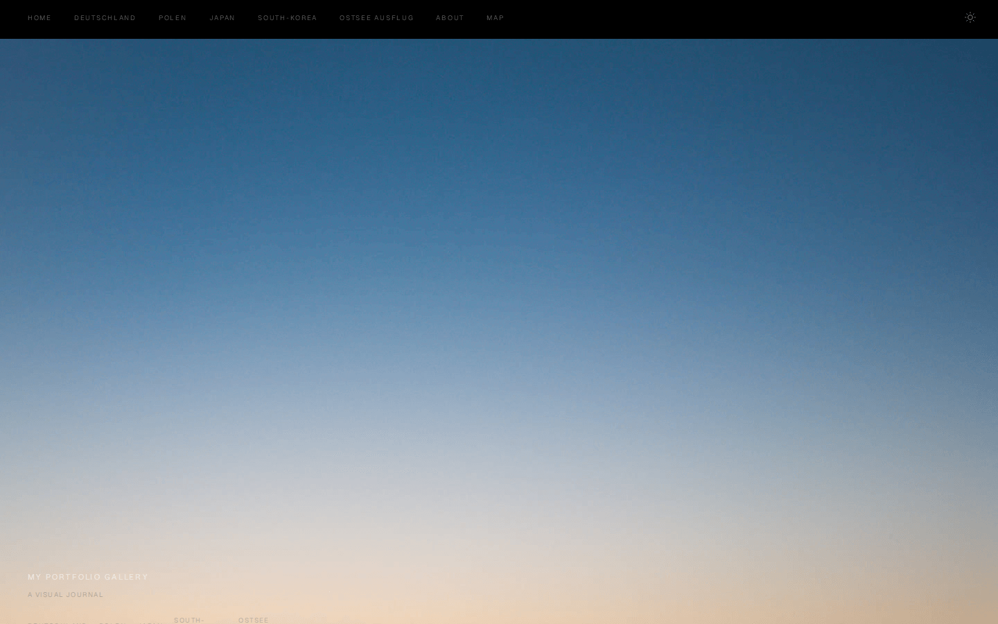 Minimal theme