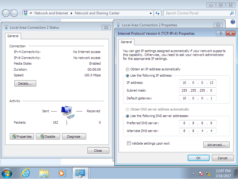 Configuration-IPv4