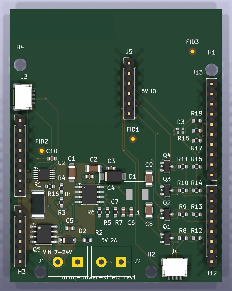 Unoq power shield, from the project README