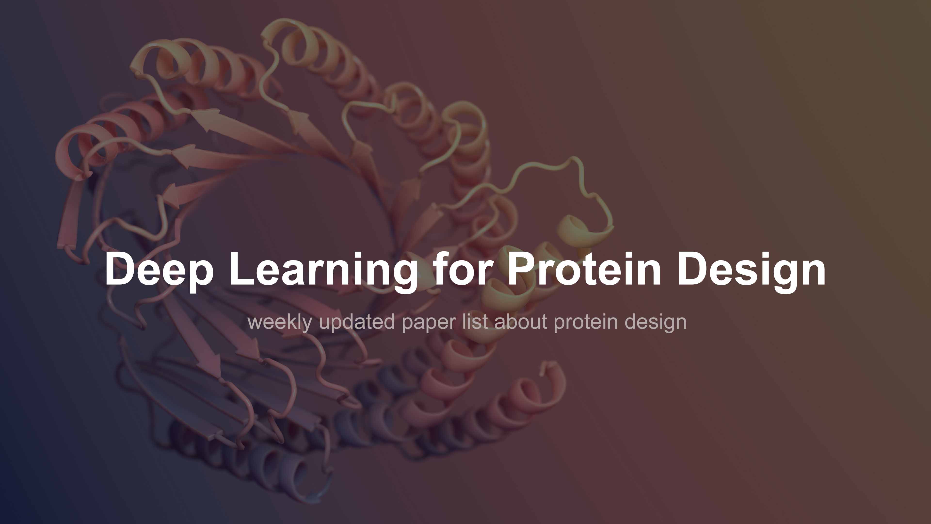 deep learning for protein design