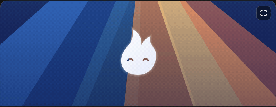Kaskas — the flame mascot reminding you to take a micro-break