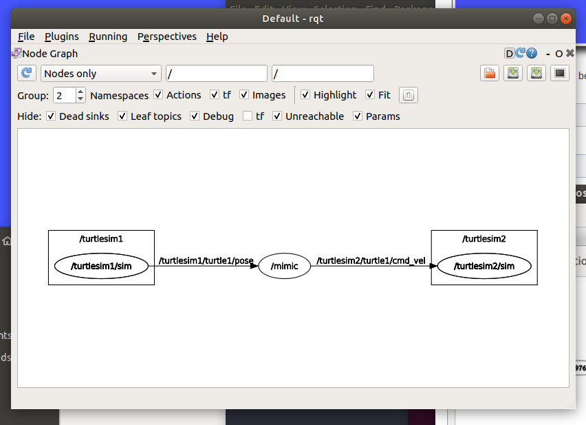 rqt_graph with dual sim