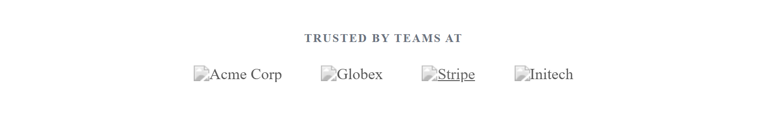 Trust Logo Strip preview