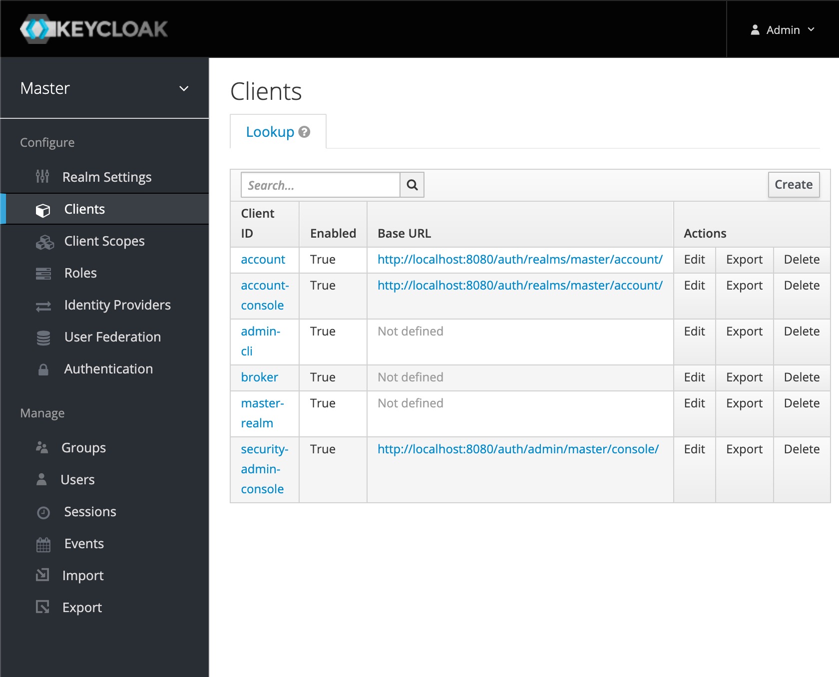 Vue d'ensemble des clients Oauth2