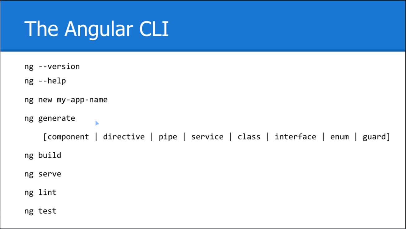 Angular CLI