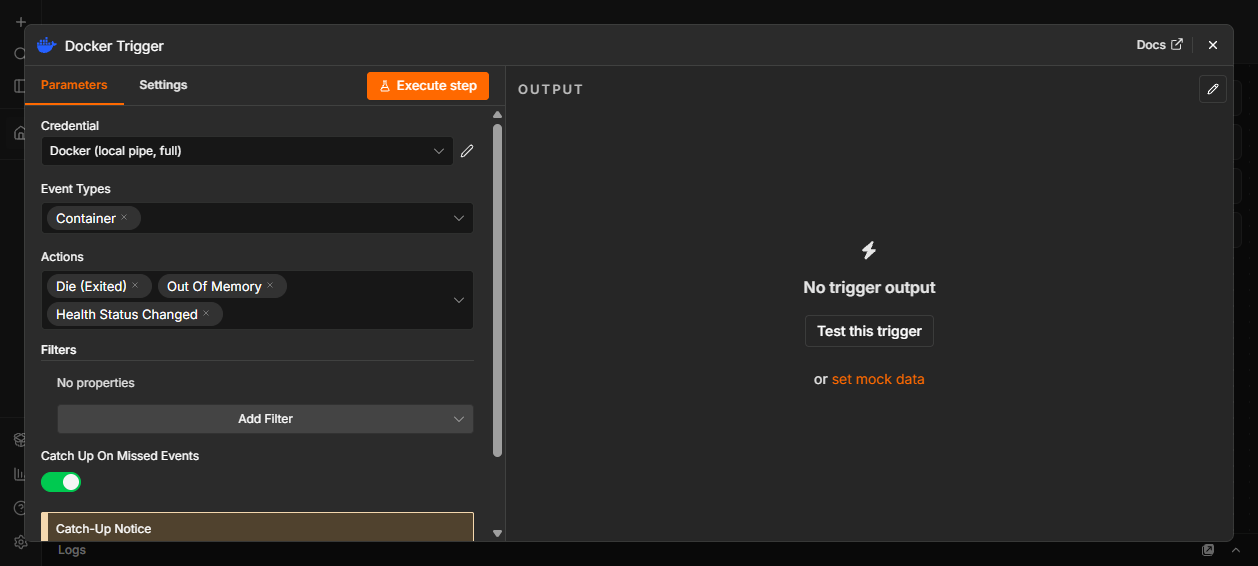 Docker Trigger