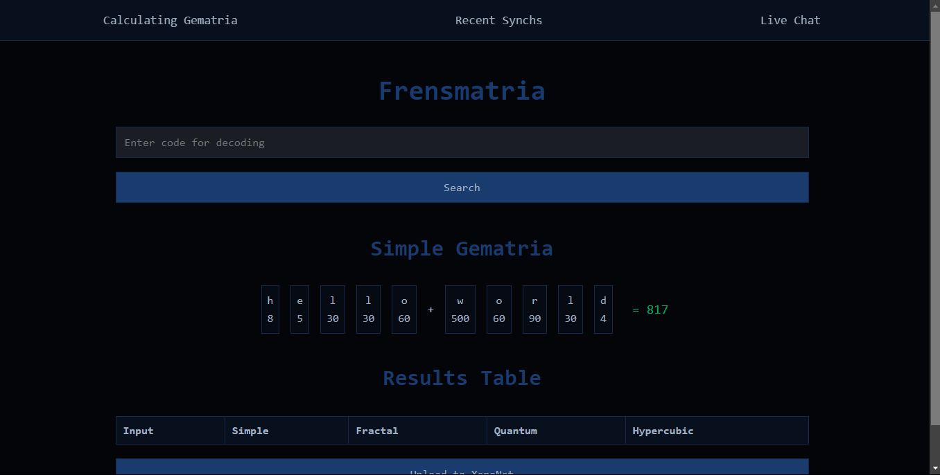 Gematria Lookup