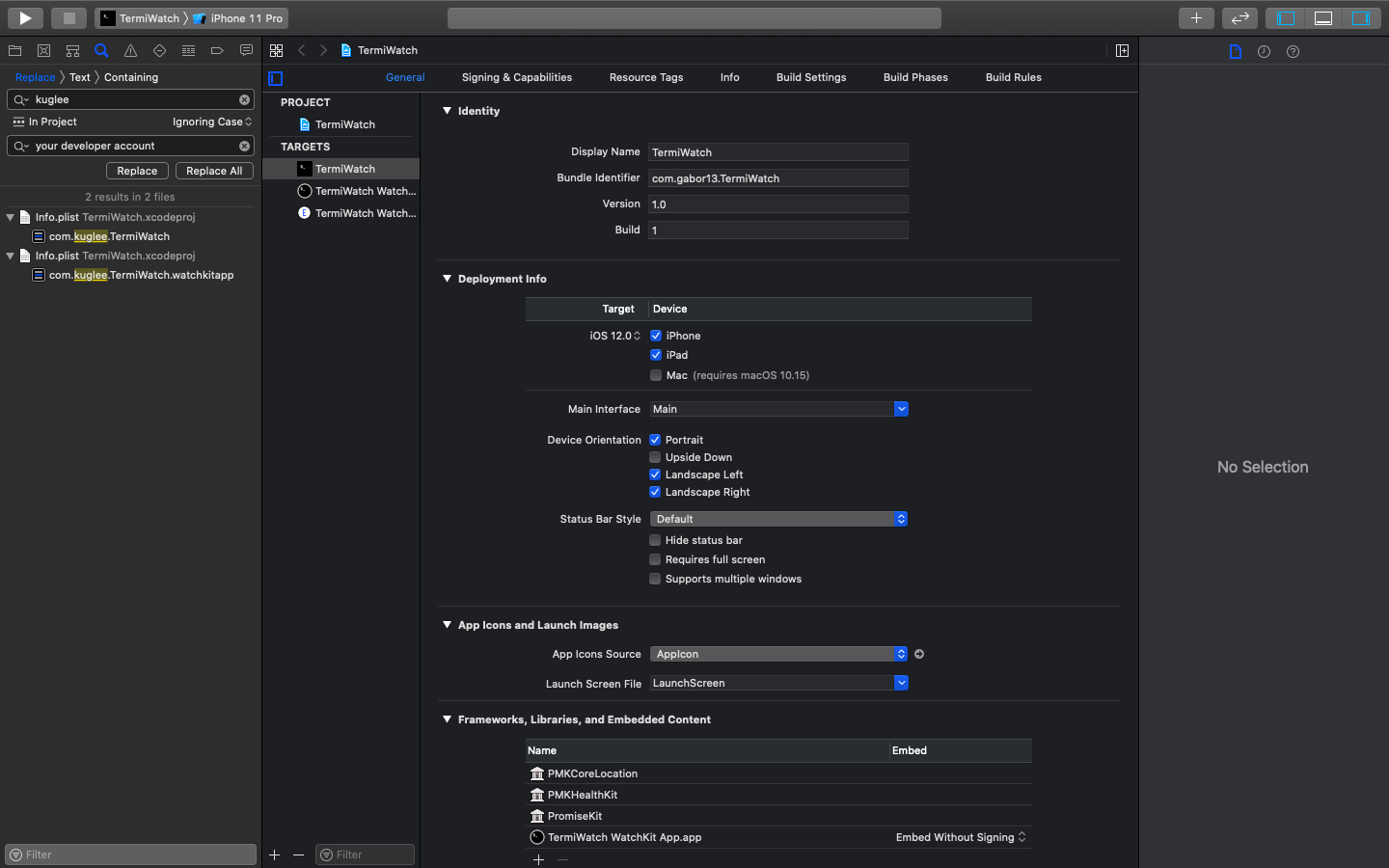 Change bundle identifier 2