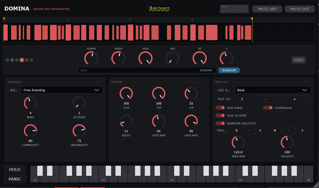 672,000,000 midi patterns are waiting to be explored