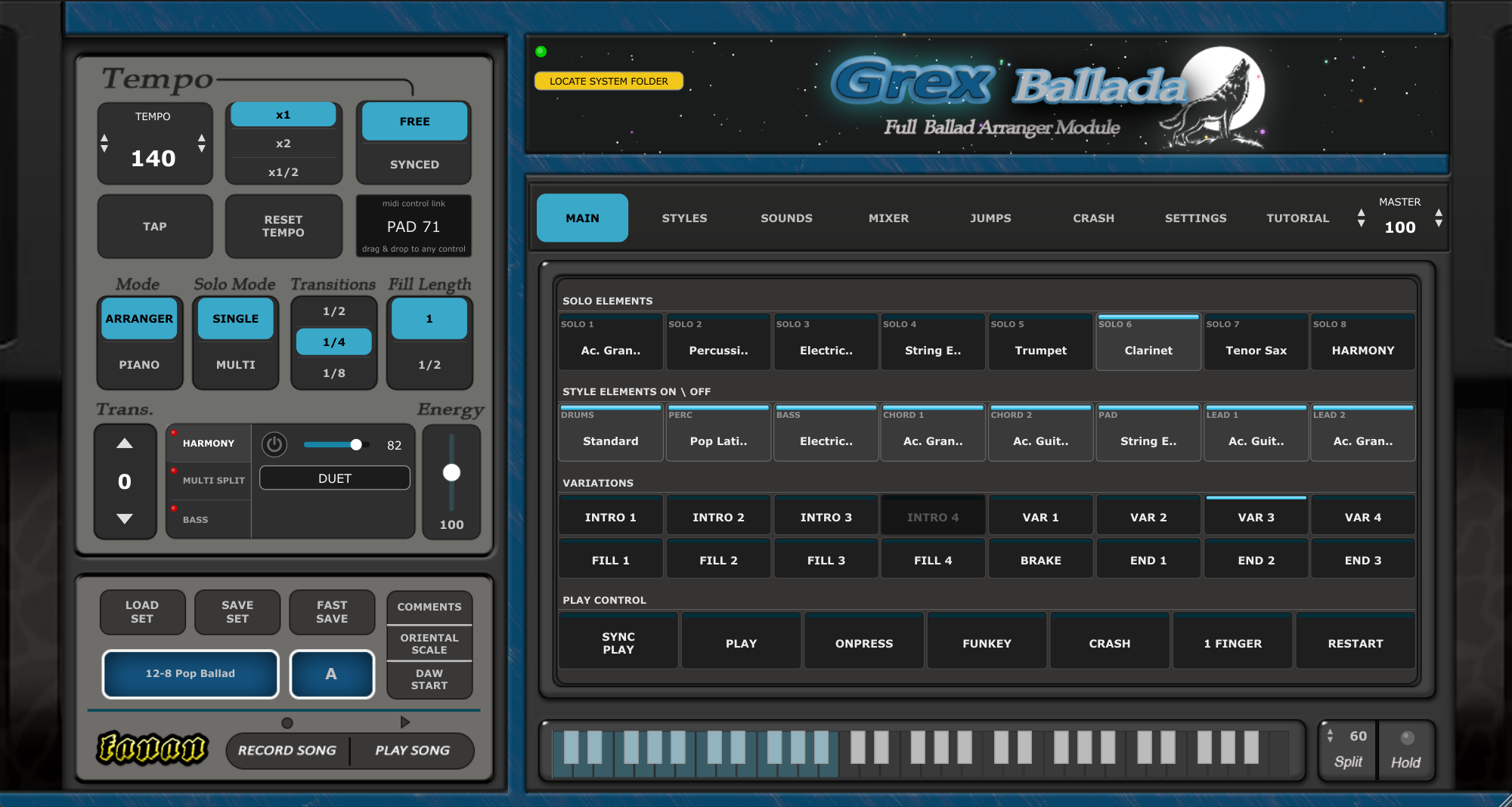 Grex Ballada view 1