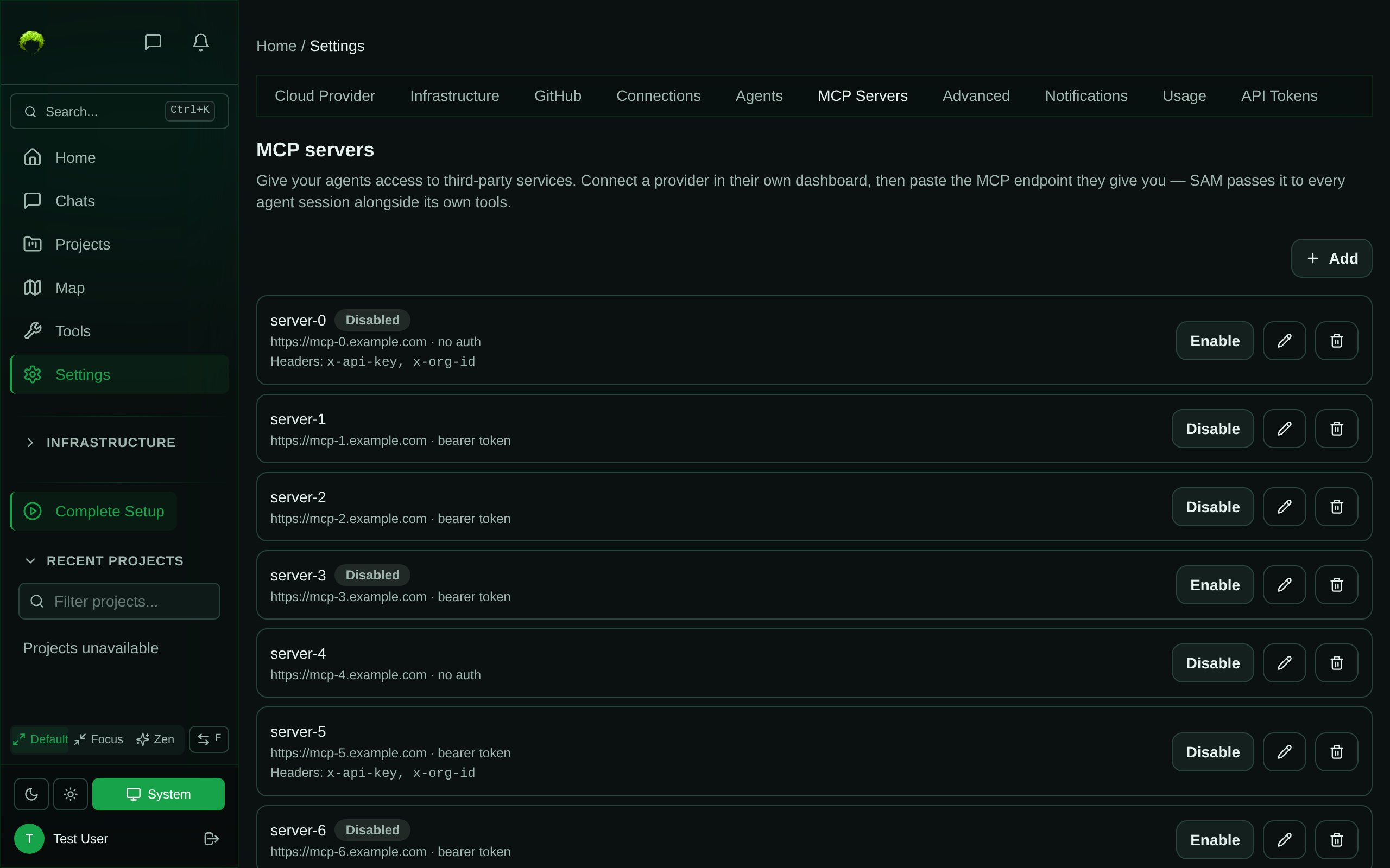 30 servers desktop