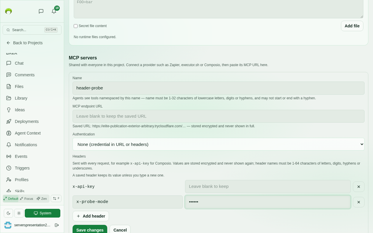 edit form