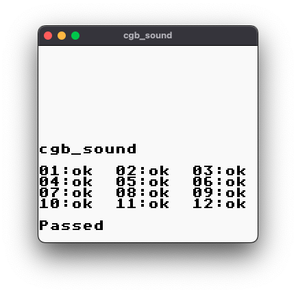 GGB Sound test