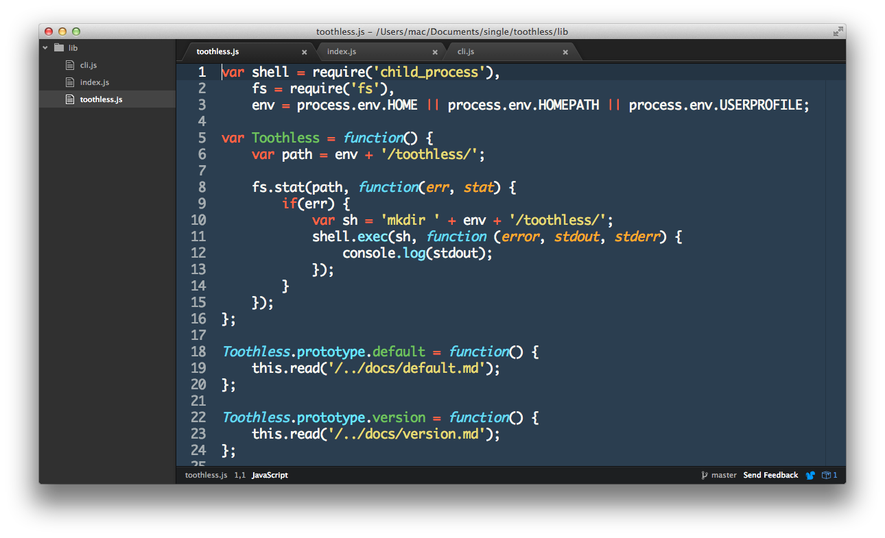 Atom Example