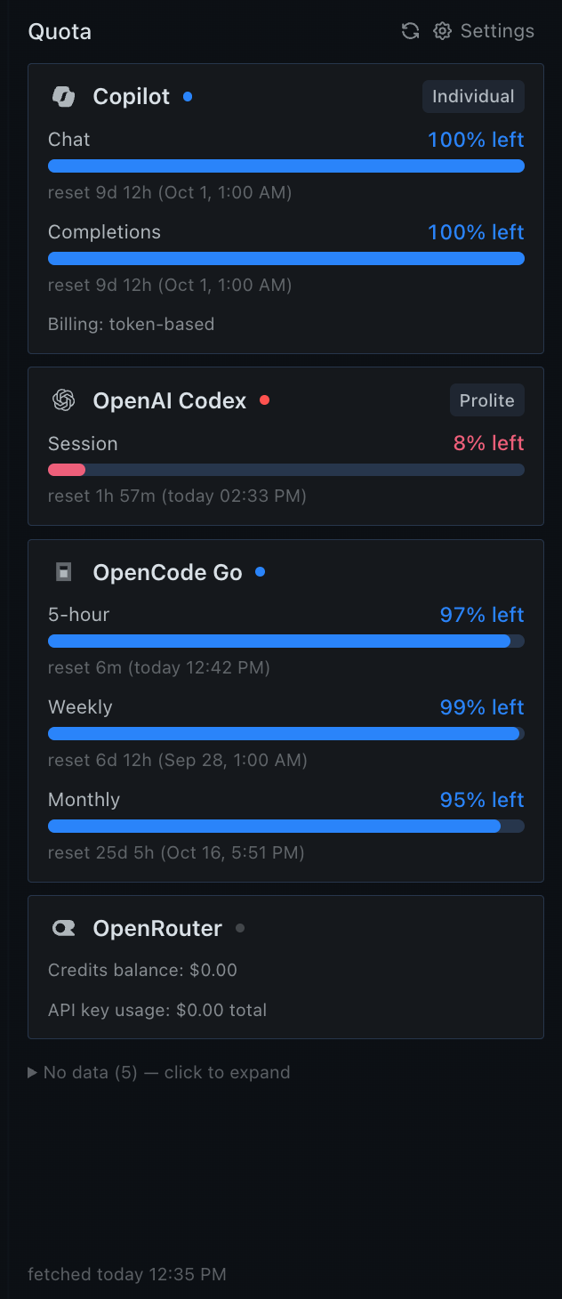 quota screenshot 1