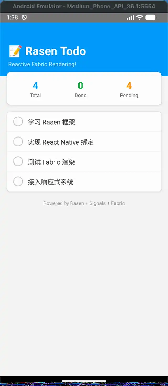 React Native Demo