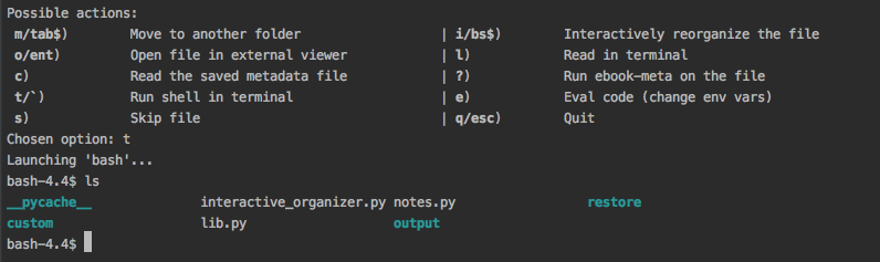 Run shell in terminal via Python script