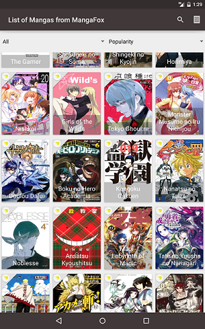 Browse Manga Server
